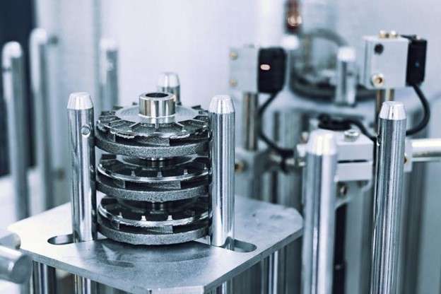 Precise aluminum parts created with CNC Turning operations